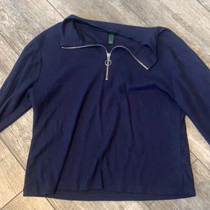 Half zip long sleeve